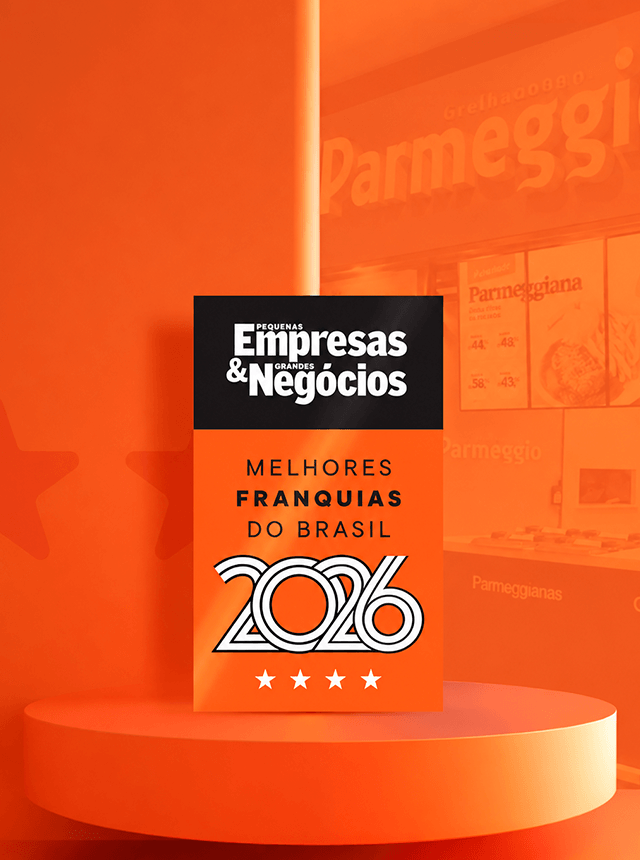 Parmeggio conquista o selo Melhores Franquias do Brasil 2026